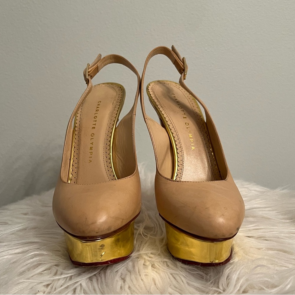 Charlotte Olympia Dolly sling back